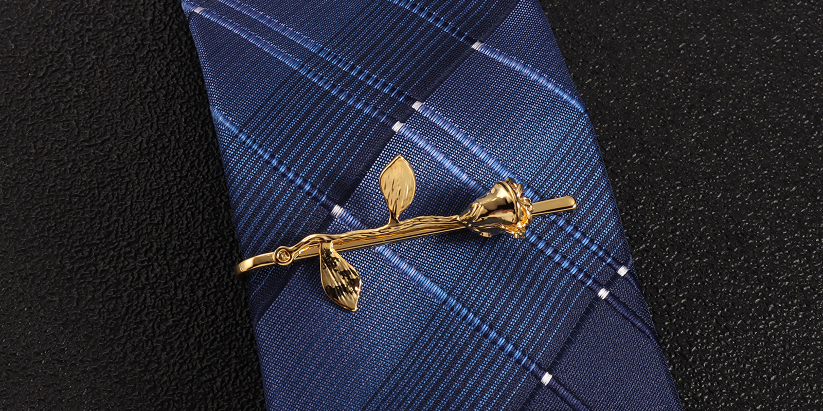 What Materials Are 2-inch Tie Clips Made Of?